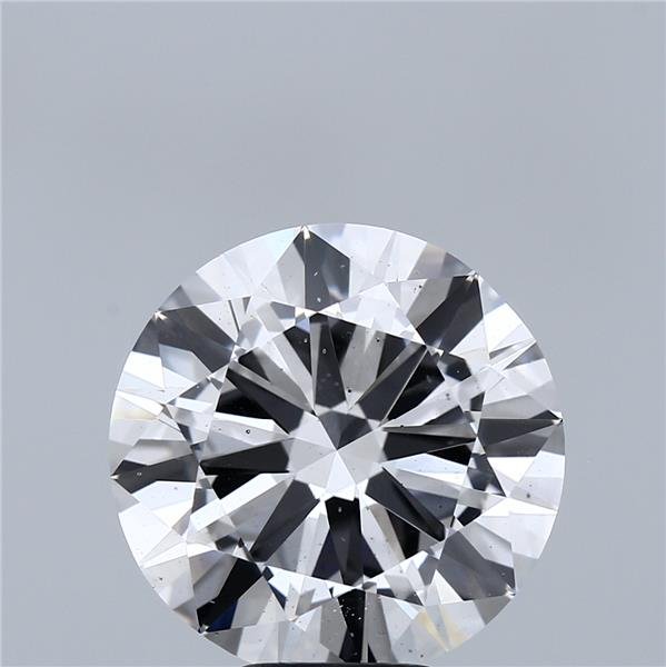 7.02ct F SI1 Excellent Cut Round Lab Grown Diamond