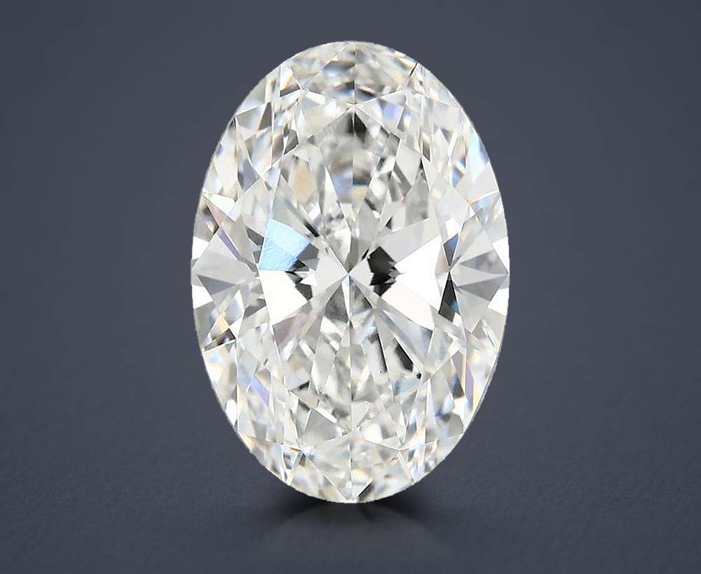 4.41 Carat Oval Lab Diamond