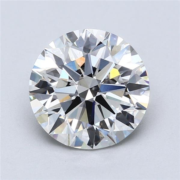 4.01ct F VS1 Rare Carat Ideal Cut Round Lab Grown Diamond