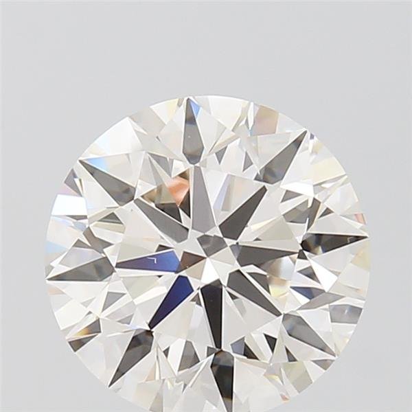 3.71ct K VVS1 Rare Carat Ideal Cut Round Diamond