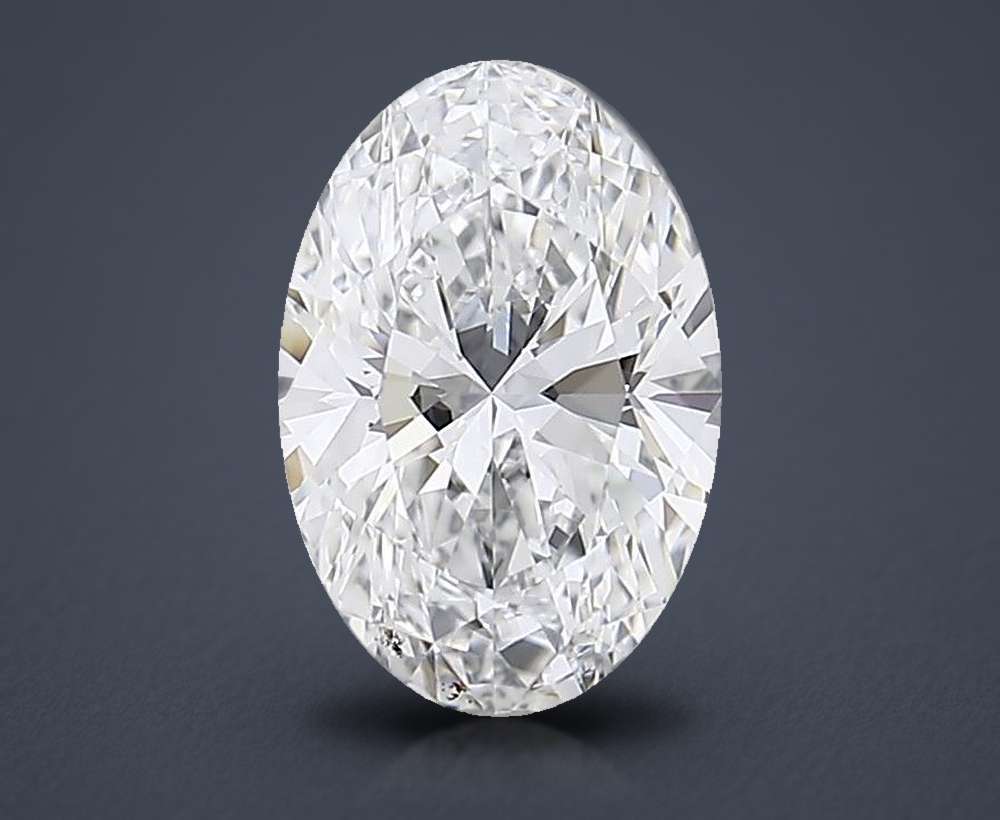1.28 Carat Oval Lab Diamond