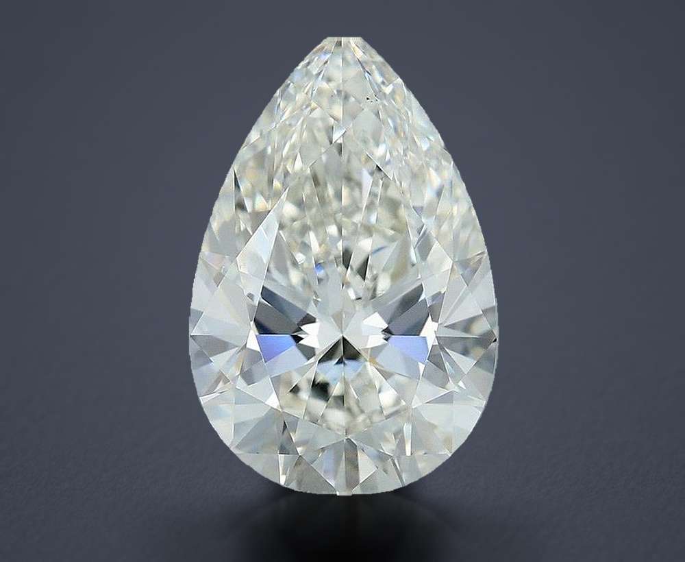 3.00 Carat Pear Lab Diamond