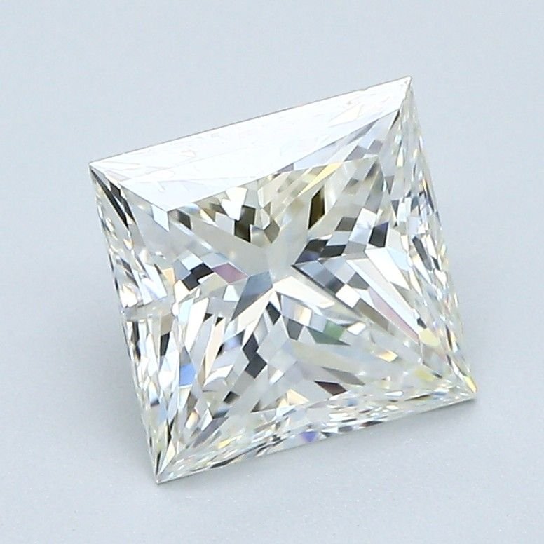 2.02ct J VS2 Rare Carat Ideal Cut Princess Diamond