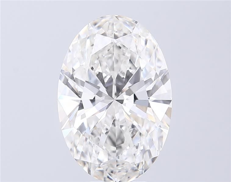 6.52 Carat Oval Lab Diamond