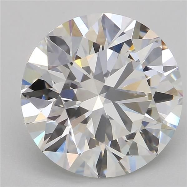 2.78ct F VS1 Rare Carat Ideal Cut Round Lab Grown Diamond