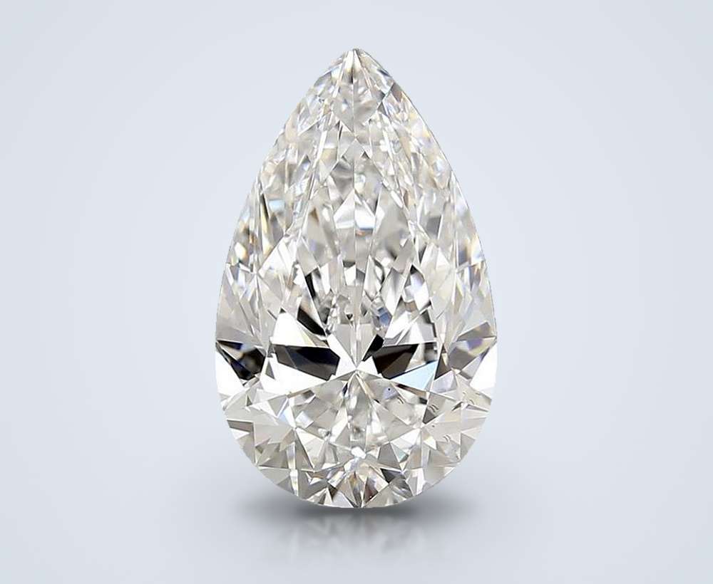 5.13 Carat Pear Lab Diamond