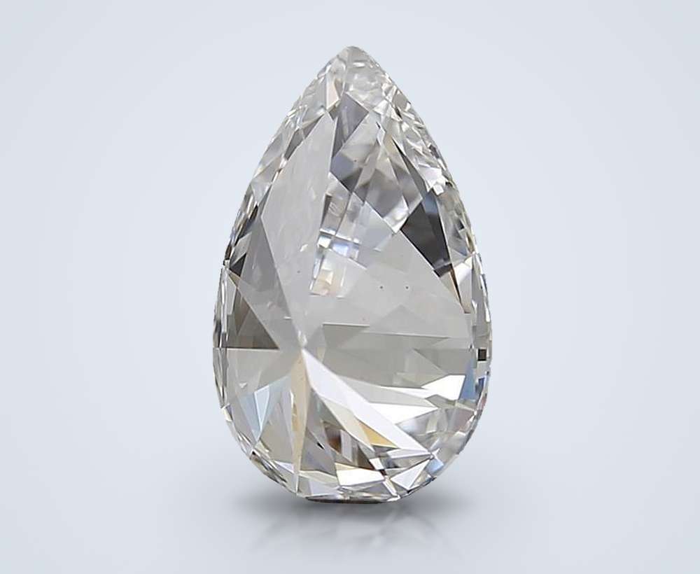 3.00 Carat Pear Lab Diamond