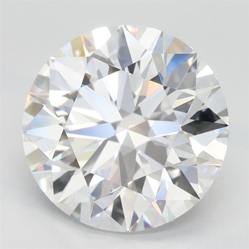 3.00ct D IF Rare Carat Ideal Cut Round Lab Grown Diamond