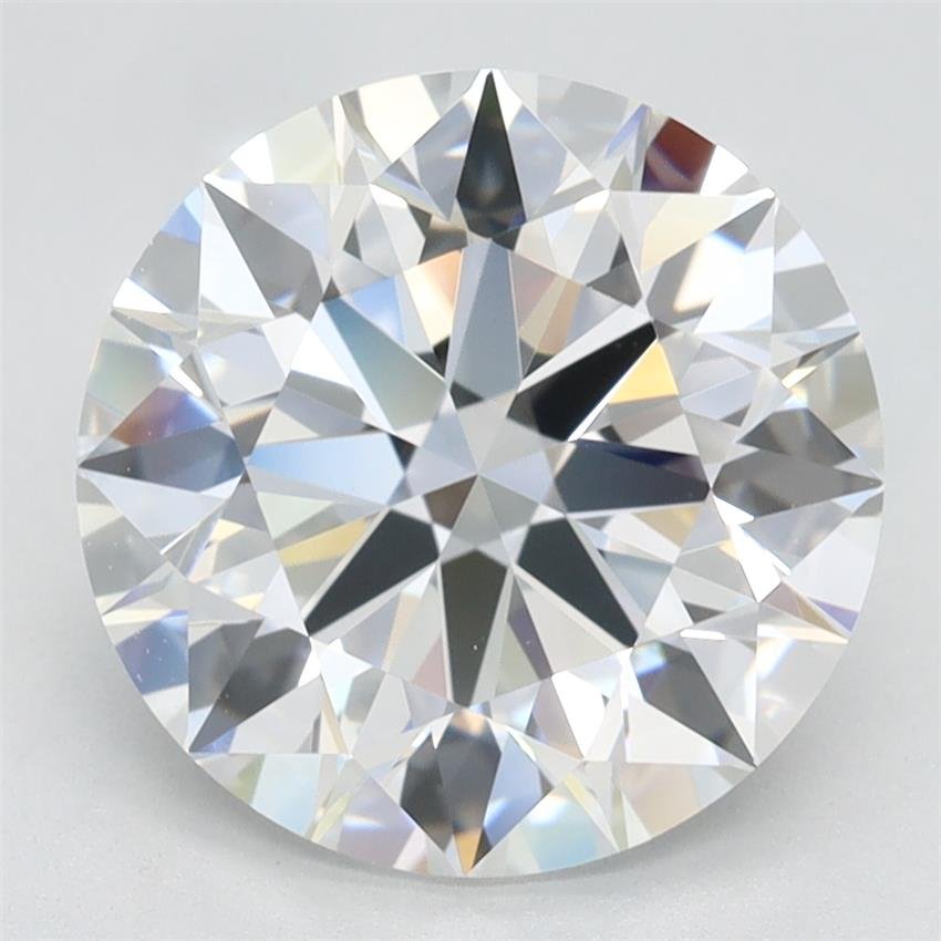 3.30ct F IF Rare Carat Ideal Cut Round Lab Grown Diamond