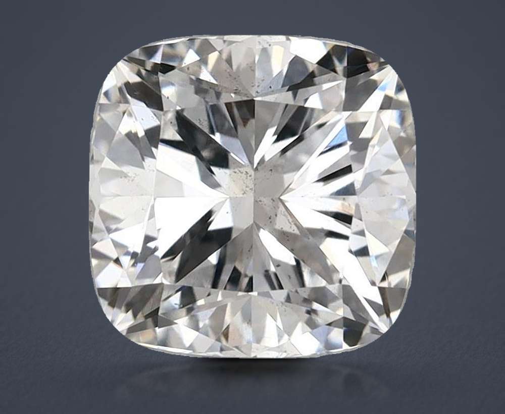 1.63 Carat Cushion Lab Diamond