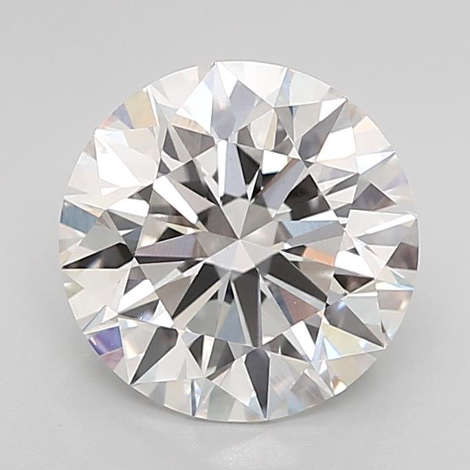 2.49ct E VVS2 Rare Carat Ideal Cut Round Lab Grown Diamond