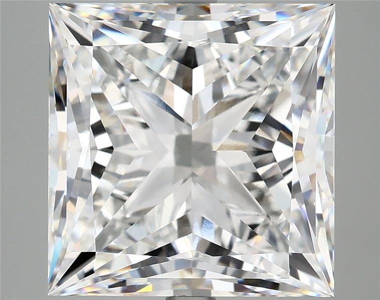 8.07ct E VVS2 Rare Carat Ideal Cut Princess Lab Grown Diamond