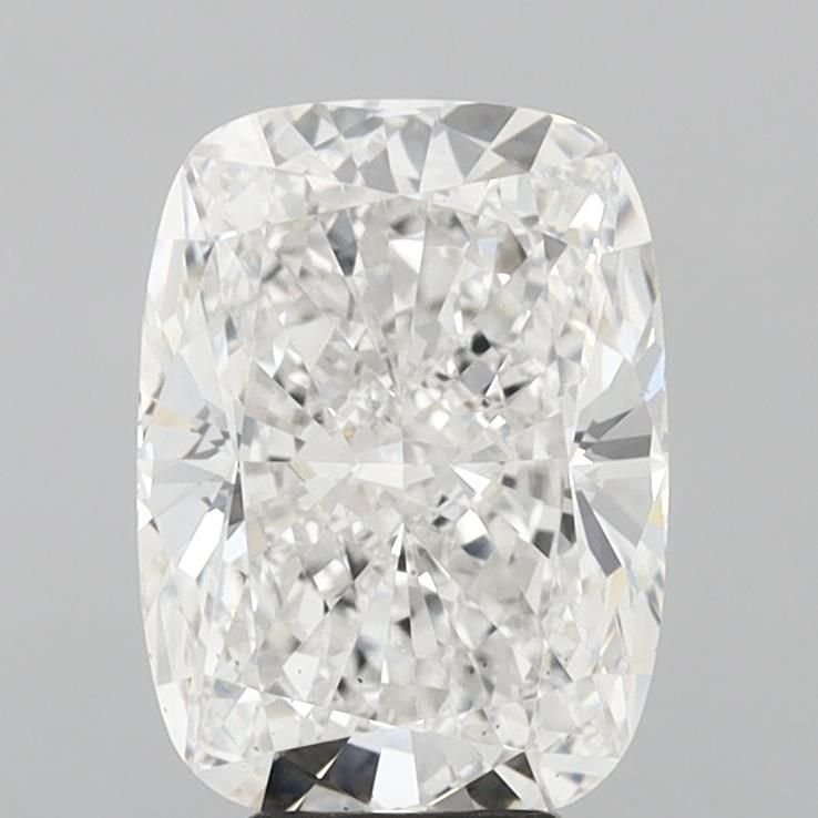5.54ct E VS2 Rare Carat Ideal Cut Cushion Lab Grown Diamond