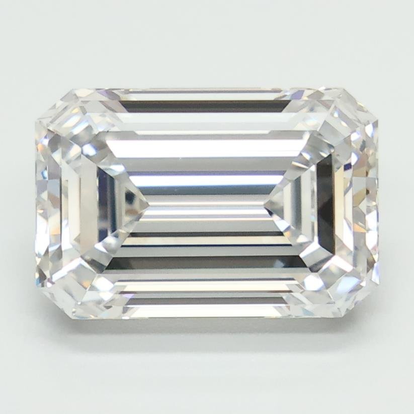 4.03ct G VS1 Rare Carat Ideal Cut Emerald Lab Grown Diamond