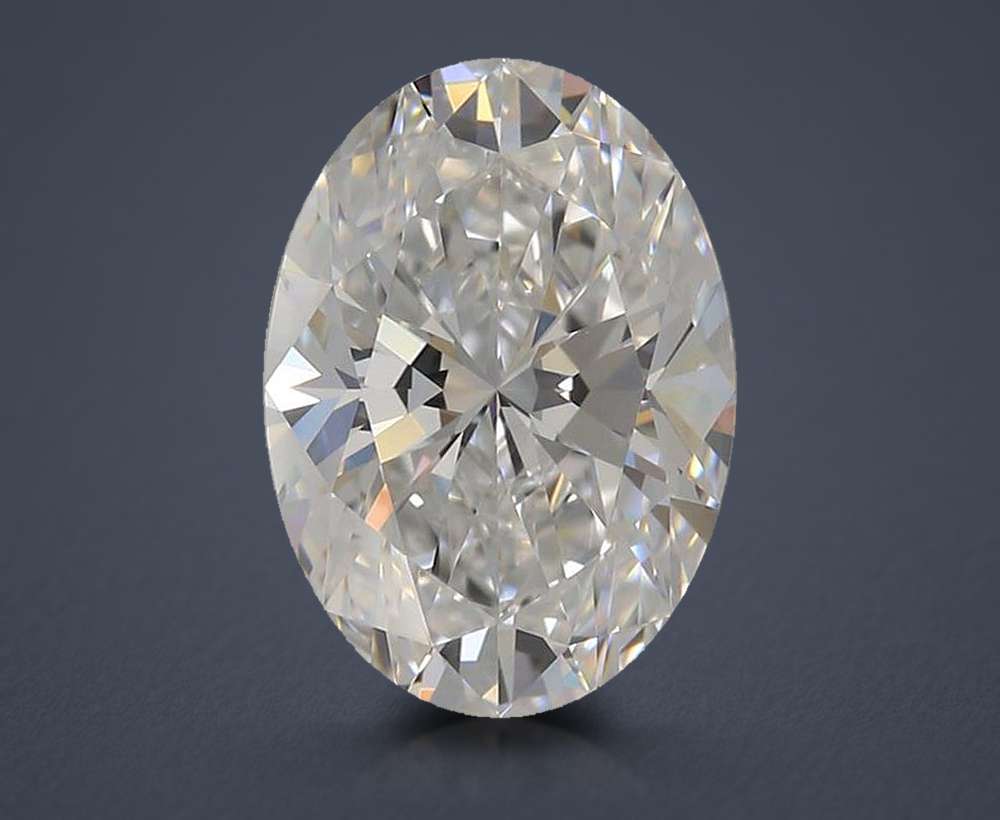 1.54 Carat Oval Lab Diamond