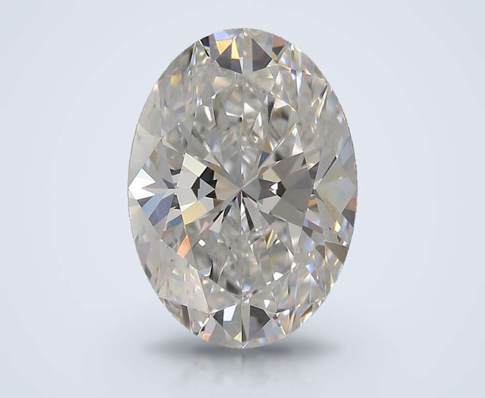 1.54 Carat Oval Lab Diamond