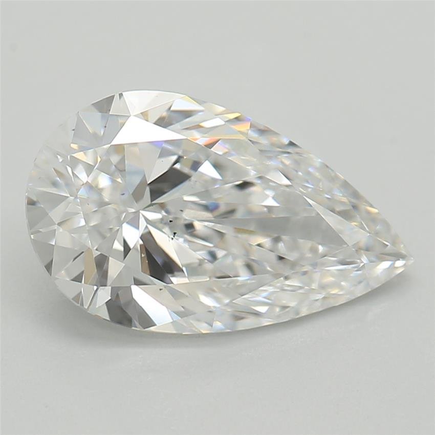 1.41ct D VS2 Rare Carat Ideal Cut Pear Lab Grown Diamond