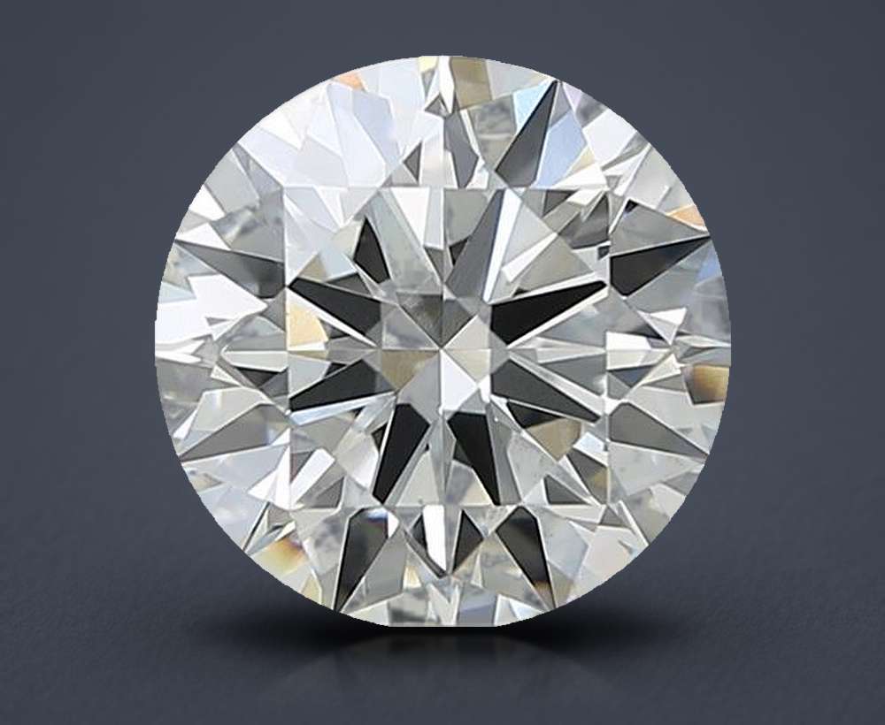 3.09 Carat Round Lab Diamond