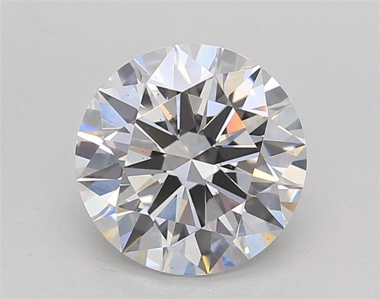 2.21ct E VS2 Rare Carat Ideal Cut Round Lab Grown Diamond