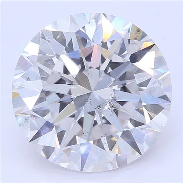 1.67ct F SI1 Excellent Cut Round Lab Grown Diamond