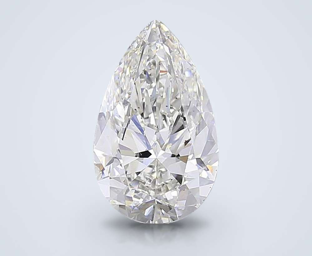 10.01 Carat Pear Lab Diamond