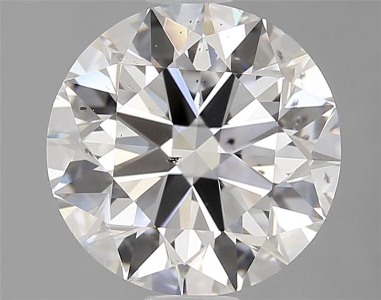 2.20ct D SI1 Rare Carat Ideal Cut Round Diamond