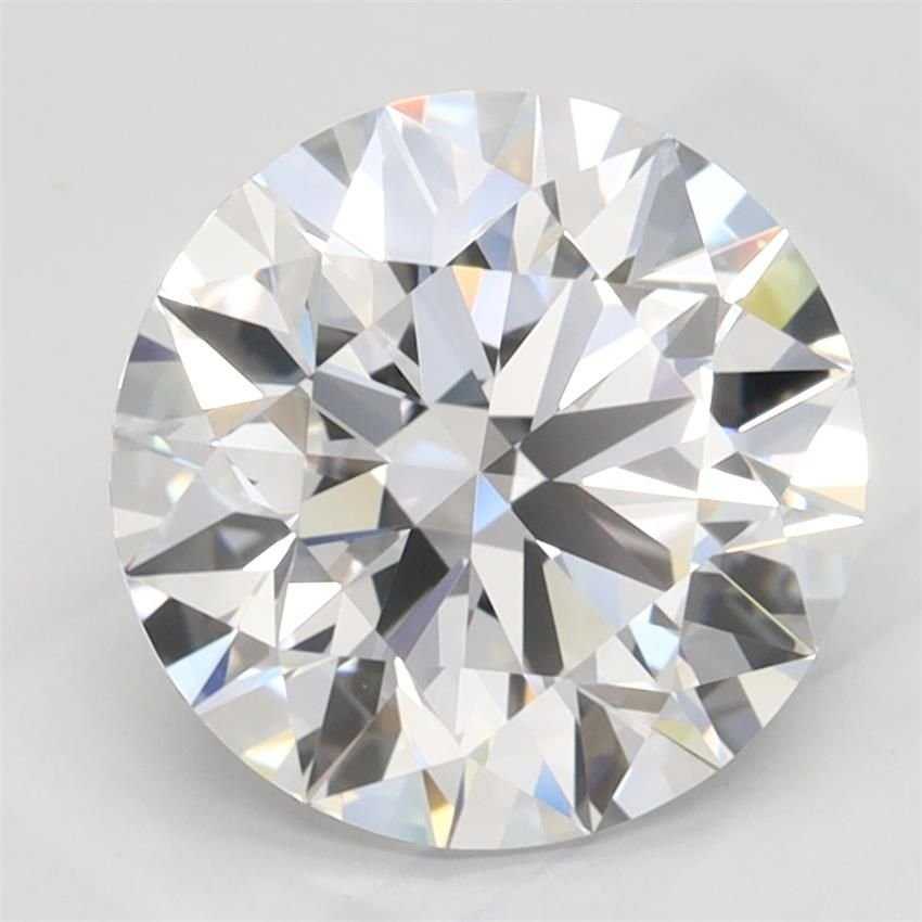 2.50ct D VVS1 Rare Carat Ideal Cut Round Lab Grown Diamond