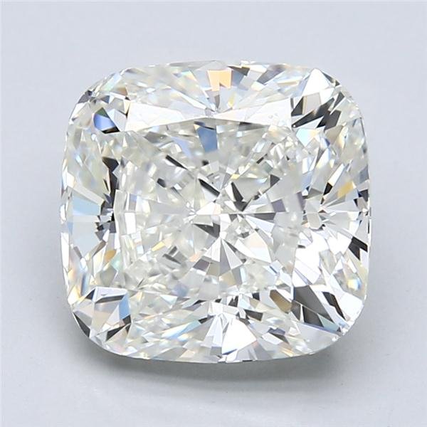 5.16ct I VVS1 Rare Carat Ideal Cut Cushion Diamond