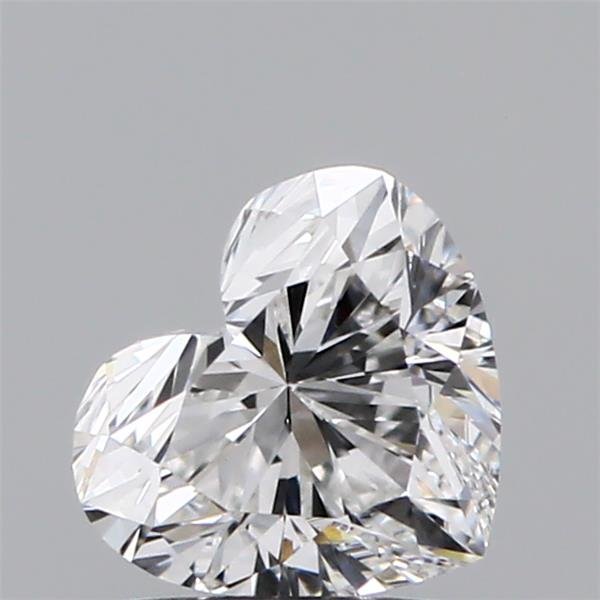 0.63ct E VVS2 Rare Carat Ideal Cut Heart Lab Grown Diamond