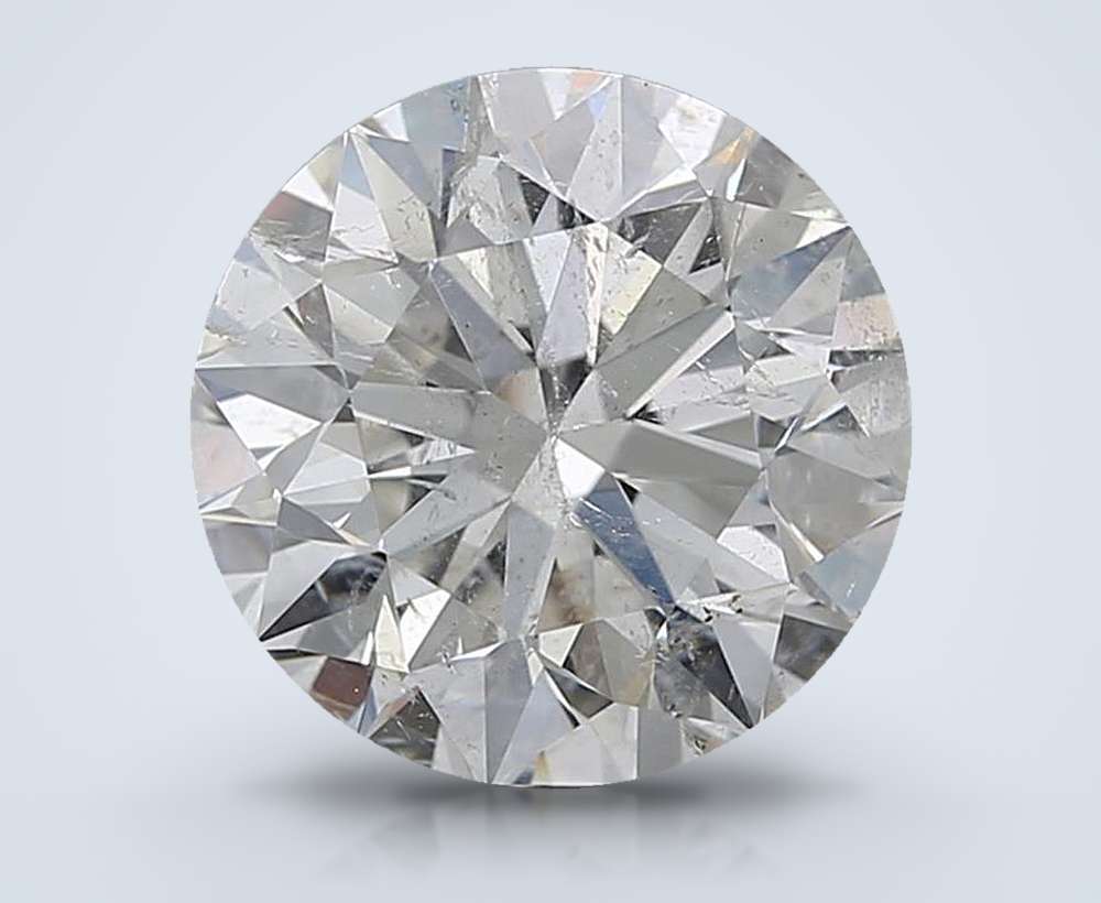 3.00 Carat Round Natural Diamond