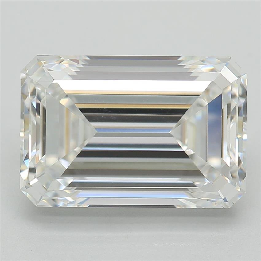 2.53ct E VS2 Excellent Cut Emerald Lab Grown Diamond