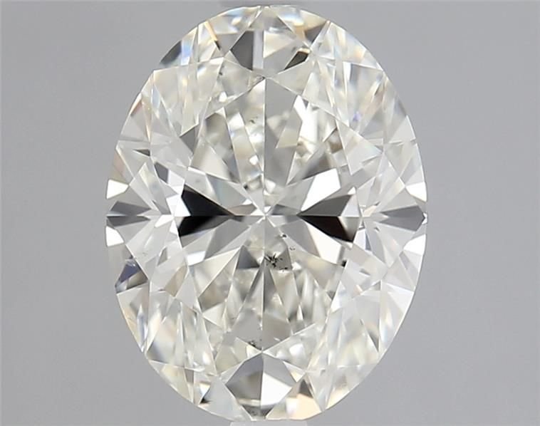 2.02ct K SI1 Rare Carat Ideal Cut Oval Diamond