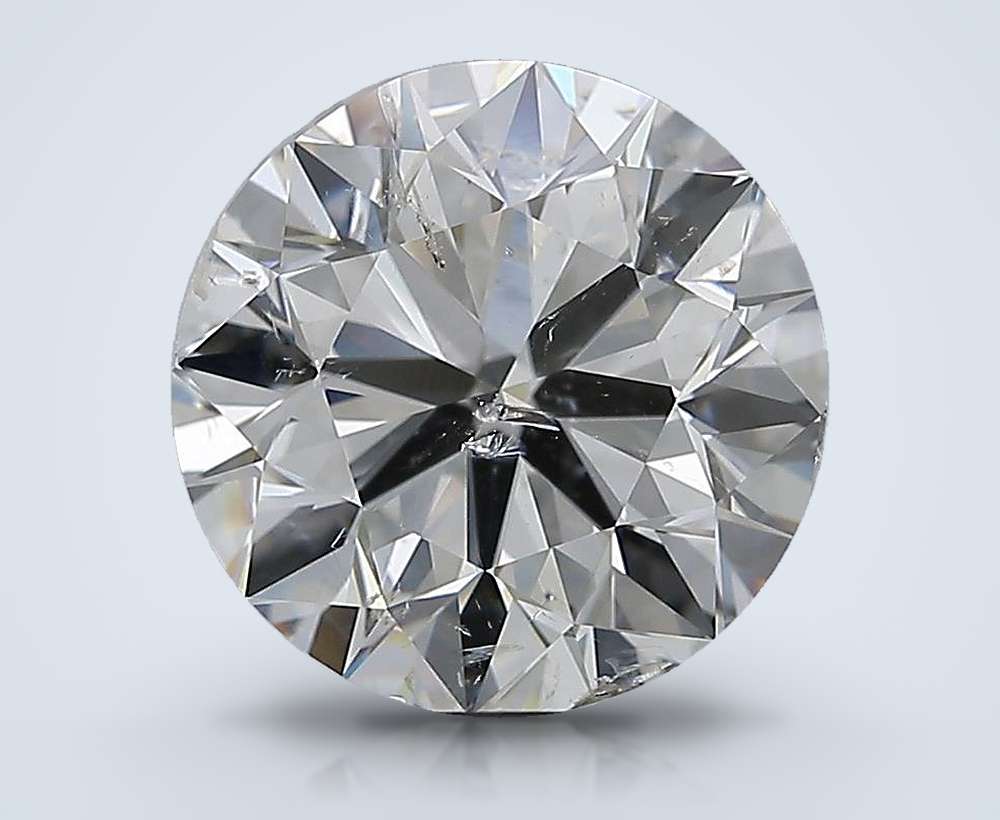 3.00 Carat Round Natural Diamond
