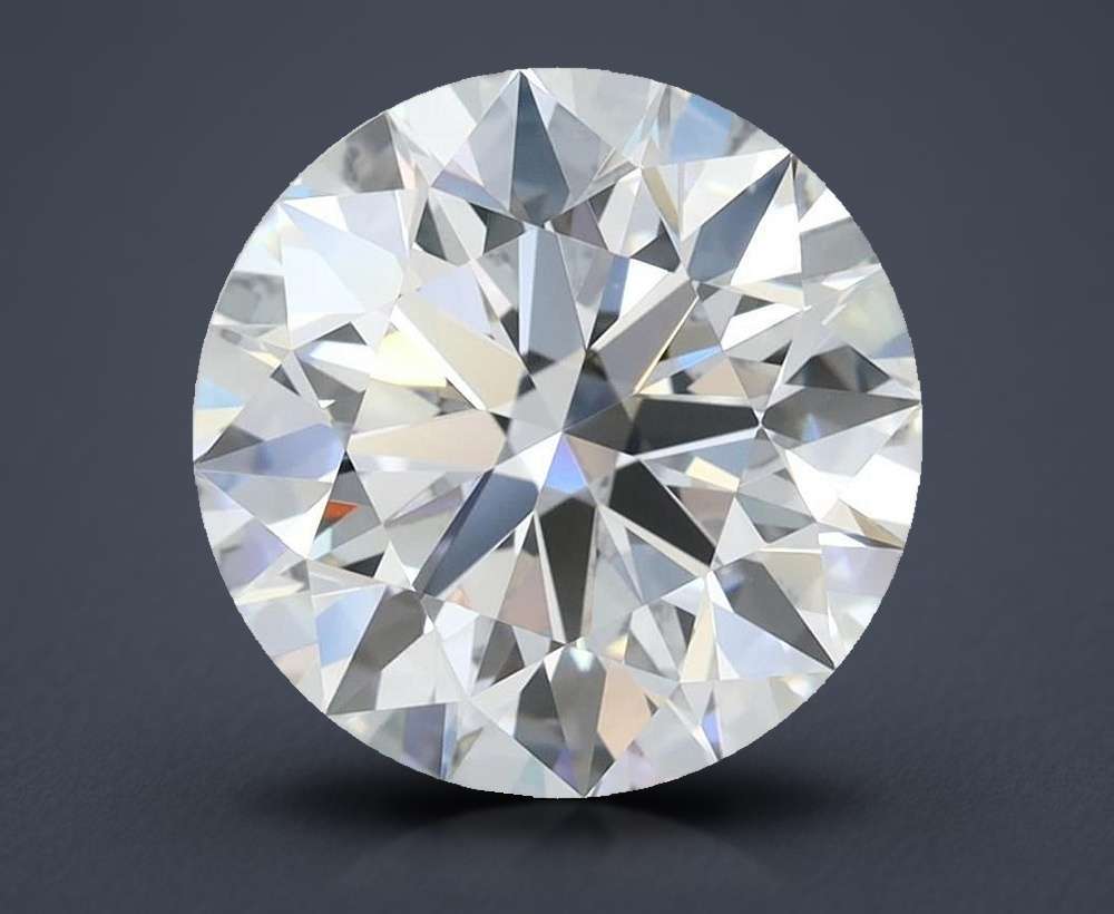 3.40 Carat Round Lab Diamond
