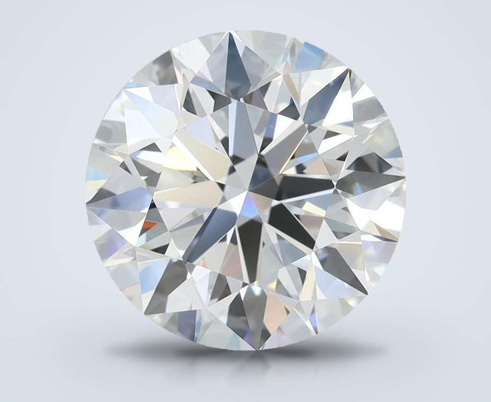 3.40 Carat Round Lab Diamond