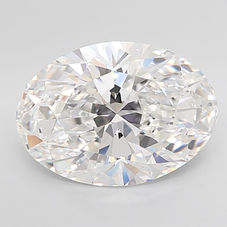 6.44ct E VVS1 Rare Carat Ideal Cut Oval Lab Grown Diamond