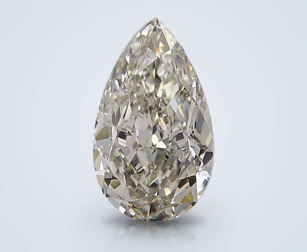 0.57 Carat Pear Lab Diamond