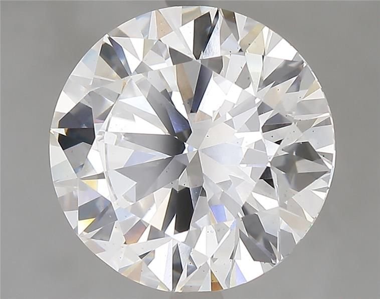 5.51ct F VS2 Excellent Cut Round Lab Grown Diamond