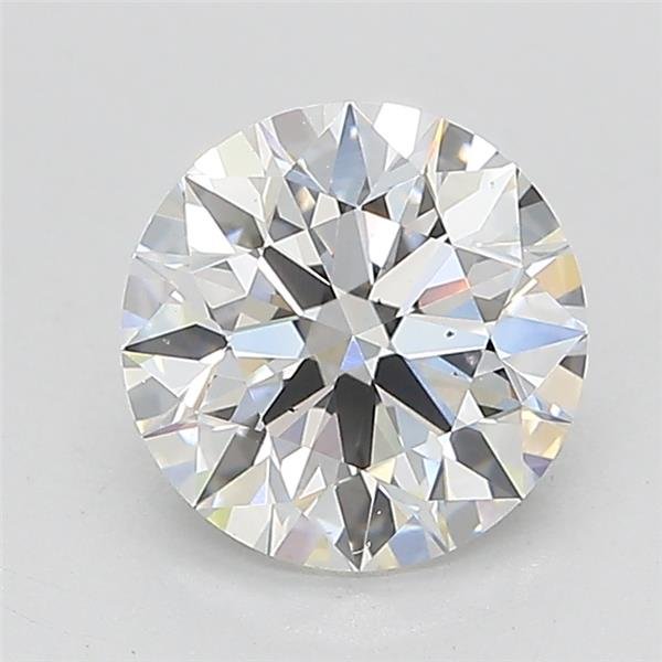 1.57ct D VS2 Rare Carat Ideal Cut Round Lab Grown Diamond