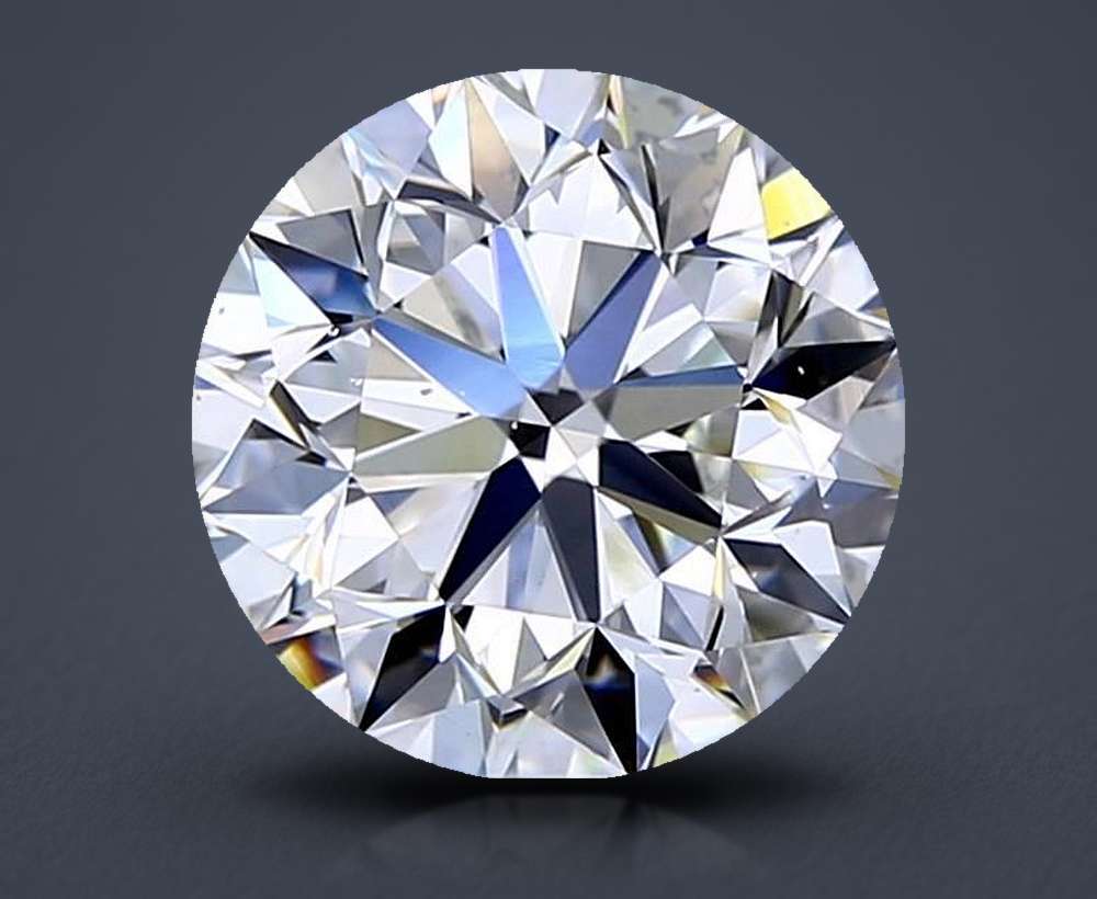 3.02 Carat Round Natural Diamond