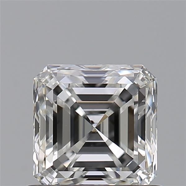 0.74ct G SI1 Good Cut Asscher Diamond