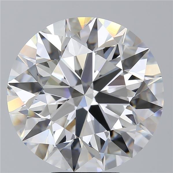 7.01ct E VS1 Rare Carat Ideal Cut Round Diamond