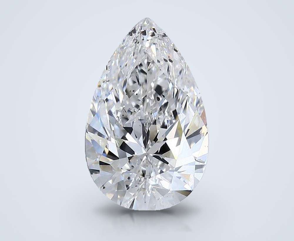 5.03 Carat Pear Natural Diamond
