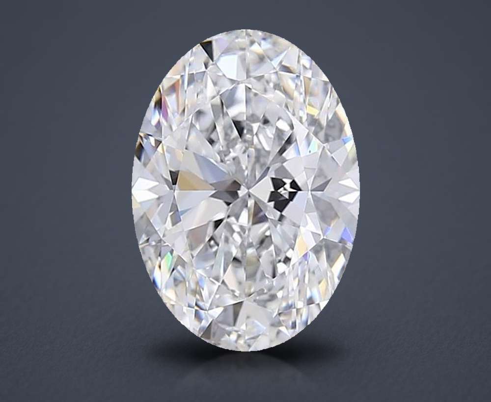 2.65 Carat Oval Lab Diamond