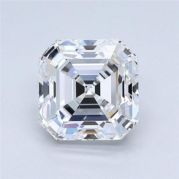 1.60ct E VVS2 Very Good Cut Asscher Diamond