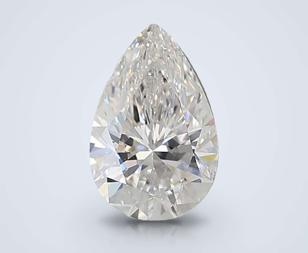 1.59 Carat Pear Lab Diamond