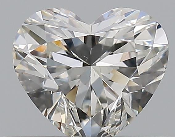 0.38ct H VS2 Rare Carat Ideal Cut Heart Diamond