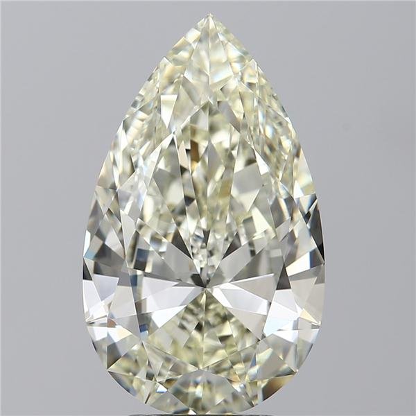 4.00ct K IF Very Good Cut Pear Diamond