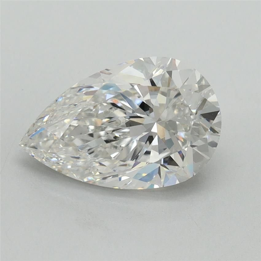 2.06ct E VS1 Very Good Cut Pear Lab Grown Diamond