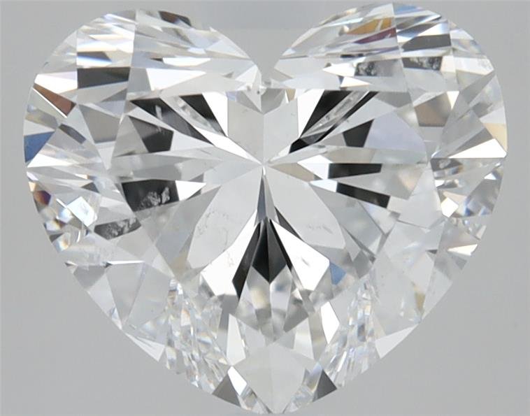 2.03ct E SI2 Very Good Cut Heart Diamond